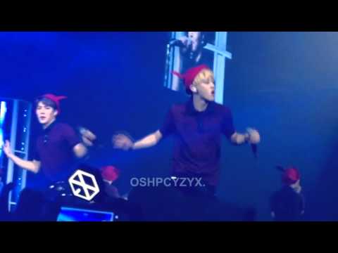 160123 EXO luXion in Manila - XOXO (Sehun and Chanyeol snippet)
