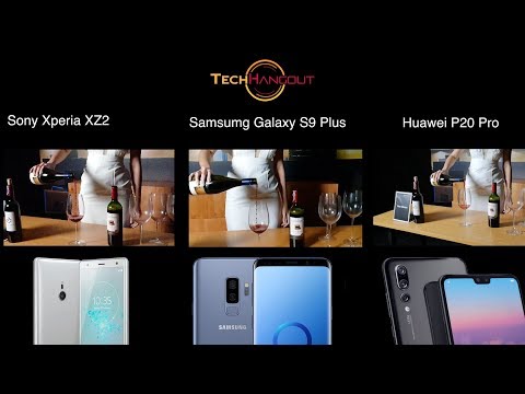 เปรียบเทียบวิดีโอ Video Comparison | Huawei P20 Pro vs Sony Xperia XZ2 vs Samsung Galaxy S9Plus