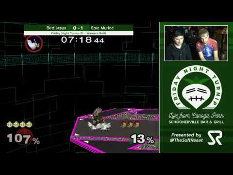 FNT 31 - Bird Jesus (Peach) vs. Epic Murloc (Ganondorf) - SSBM Winners Ro16 - Smash Melee
