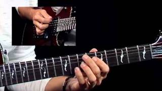 50 Blues Rock Rhythms - #4 Guns Blazin'  - Guitar Lessons - Jeff Scheetz