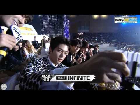 [VID] 141221 SBS Gayo Daejeon Infinite Selca time