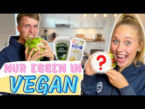 Ein Tag NUR VEGAN!🌱😳