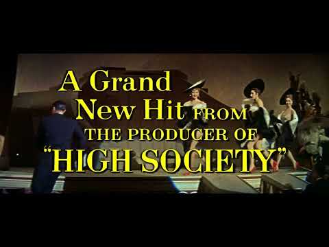 Trailer montage: Jack Cole–styled chorus patterns with elaborate Orry-Kelly costumes