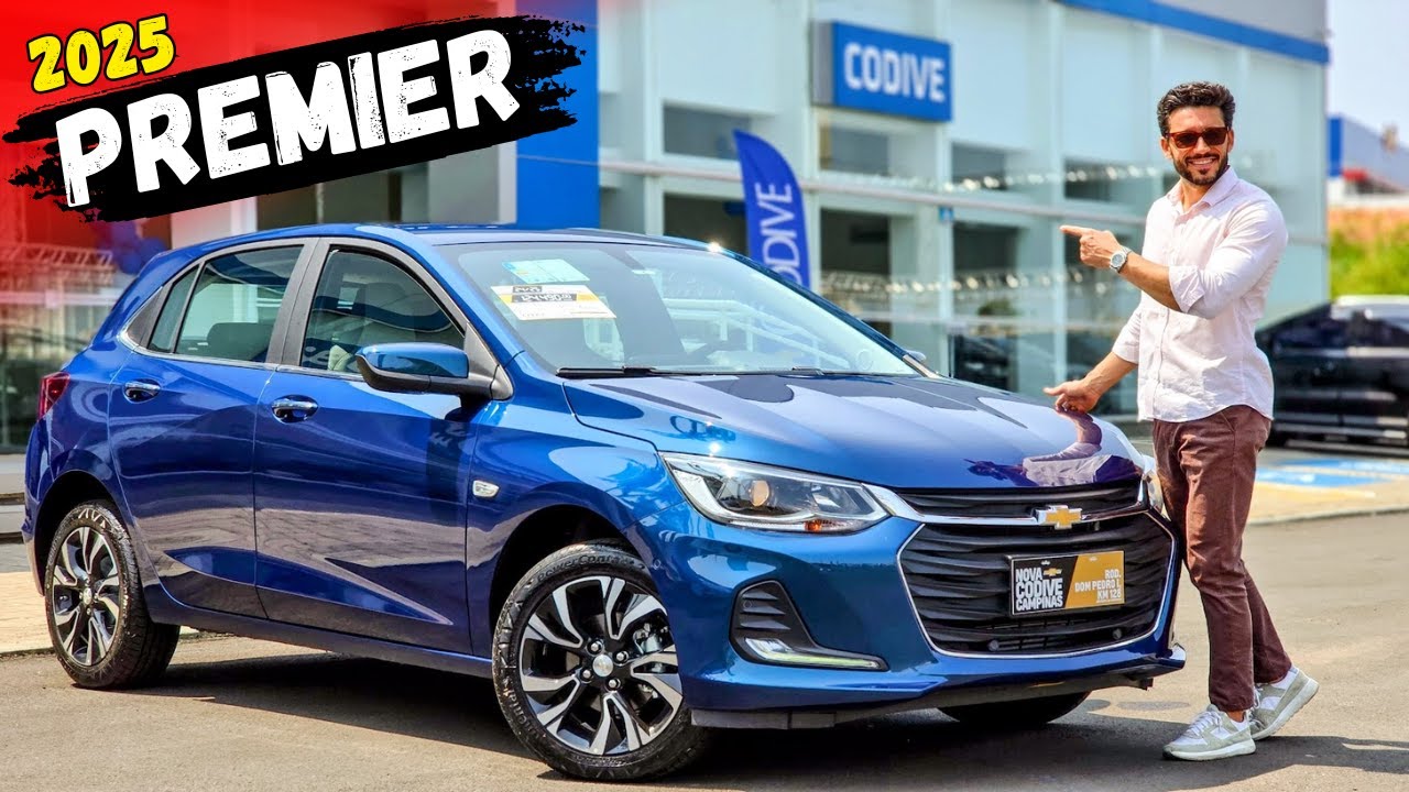 ONIX 2025 PREMIER o hatch que estaciona sozinho