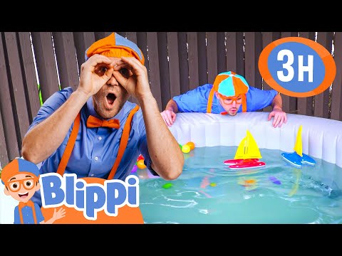 Learn Colors with Boats | Blippi - Kids Playground | Educational Videos for Kids