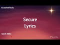 Secure (Lyrics) - Sarah Téibo ft Volney Morgan