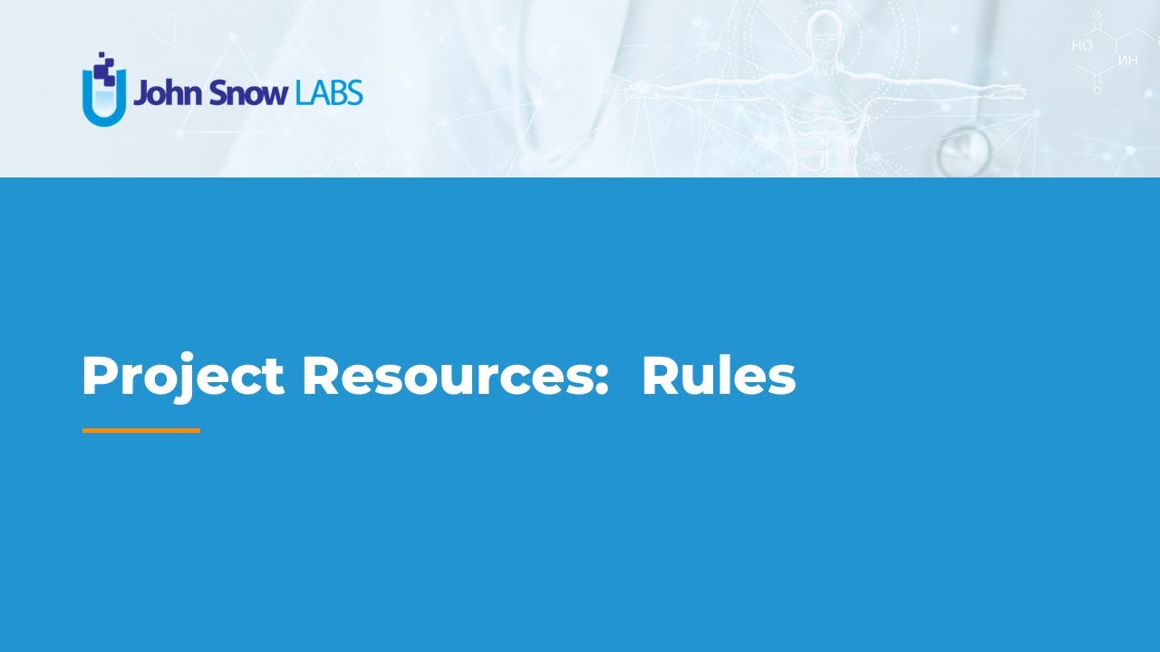 Project Resources:  Rules