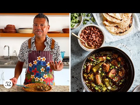 Pork Ribs in Chile Verde Sauce | Sweet Heat with Rick Martinez