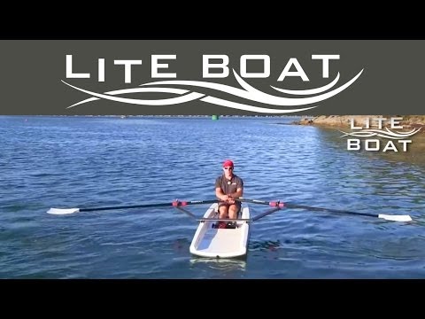 Liteboat: how to steer your rowing boat