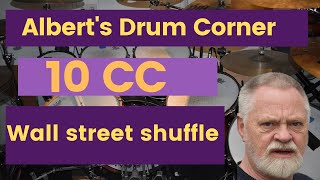 Drum covers of popular songs - Wall street shuffle - 10 CC