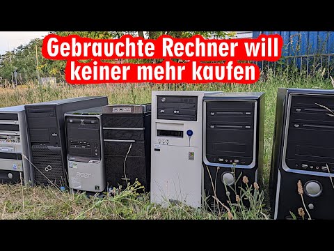 Sieben PCs von einem Verkäufer für kleines Geld - Medion CSL Aldi Fujitsu MaxData Acer