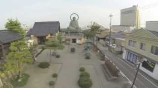 preview picture of video 'GoPro: Aerial Takaoka Daibutsu Japan 空撮 高岡大仏'