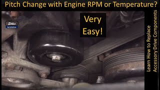Accessory Drive Belt Idler Pulleys Replacement, Serpentine Belt Equipped Ford Vehicles