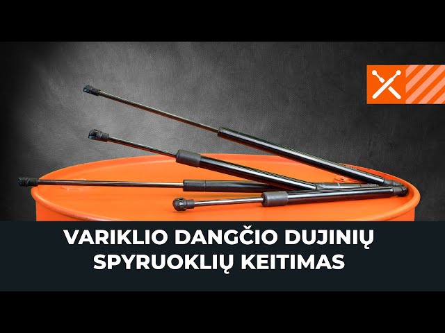 Peržiūrėkite vaizdo įrašo vadovą, kaip pakeisti OPEL ANTARA Kapotas