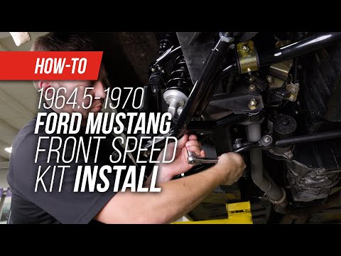 How To Install Detroit Speed's 1964.5-1970 Mustang Front Speed Kit