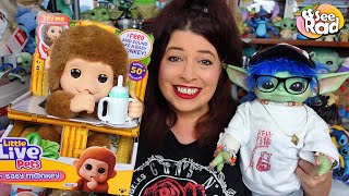 What Does The Little Live Pets My Baby Monkey Mango Do?
