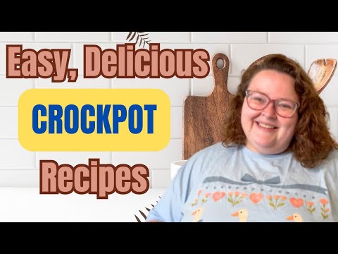 Family Favorite Crockpot Recipes || Easy & Delicious with Minimal Ingredients  