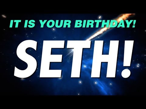 HAPPY BIRTHDAY SETH! This is your gift.