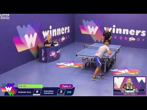 Winners League  26.08.21 Rudenko Ivan - Kolomiiets Volodymyr 14:00