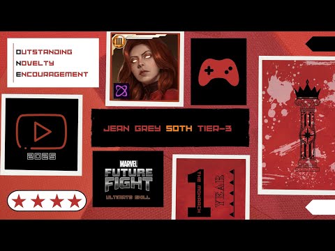 MARVEL FUTURE FIGHT: Jean Grey 50th Tier-3 animation, “Revelation” | Dec. 30, 2025