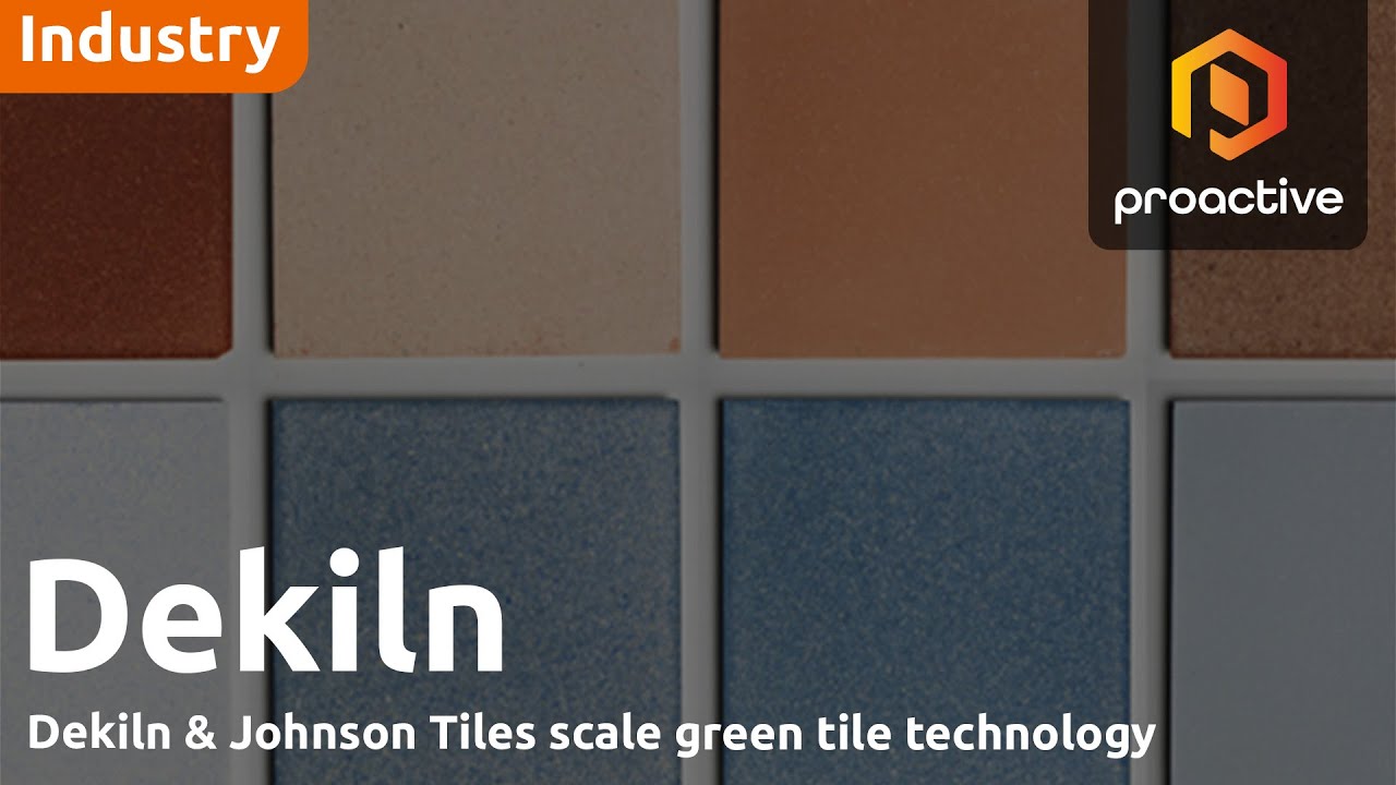 Dekiln & Johnson Tiles partner to scale green tile technology