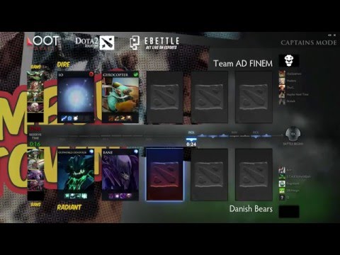 Danish Bears vs Ad Finem | Game 3 | Rumble Town Grand Final