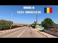 Real Time Drive Tulcea Dunavățu De Jos Romania 4K Scenic Road Trip