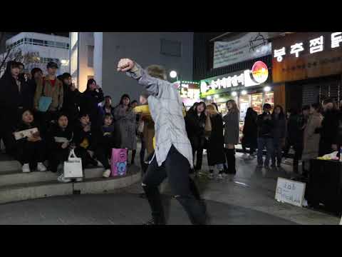 DOB 디오비 BTS - Idol busking fancam 190227