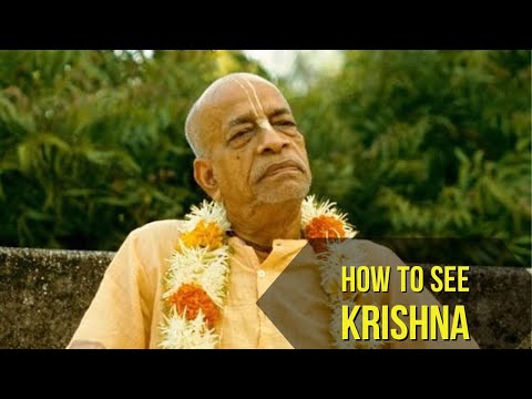 How to see Krishna || Srila Prabhupada