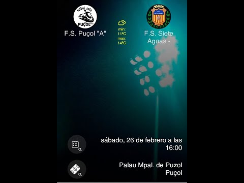 FS Puçol A - Siete Aguas Alaquas A