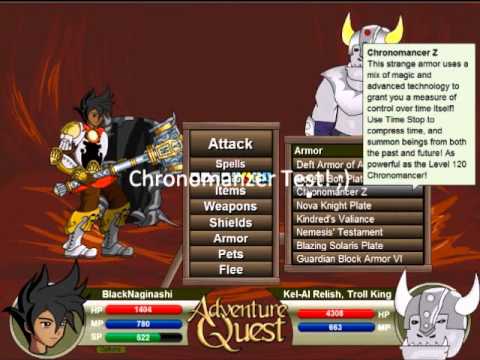 AQ- Chronomancer, Solaris and Deft AoA and Sheild Of Awe