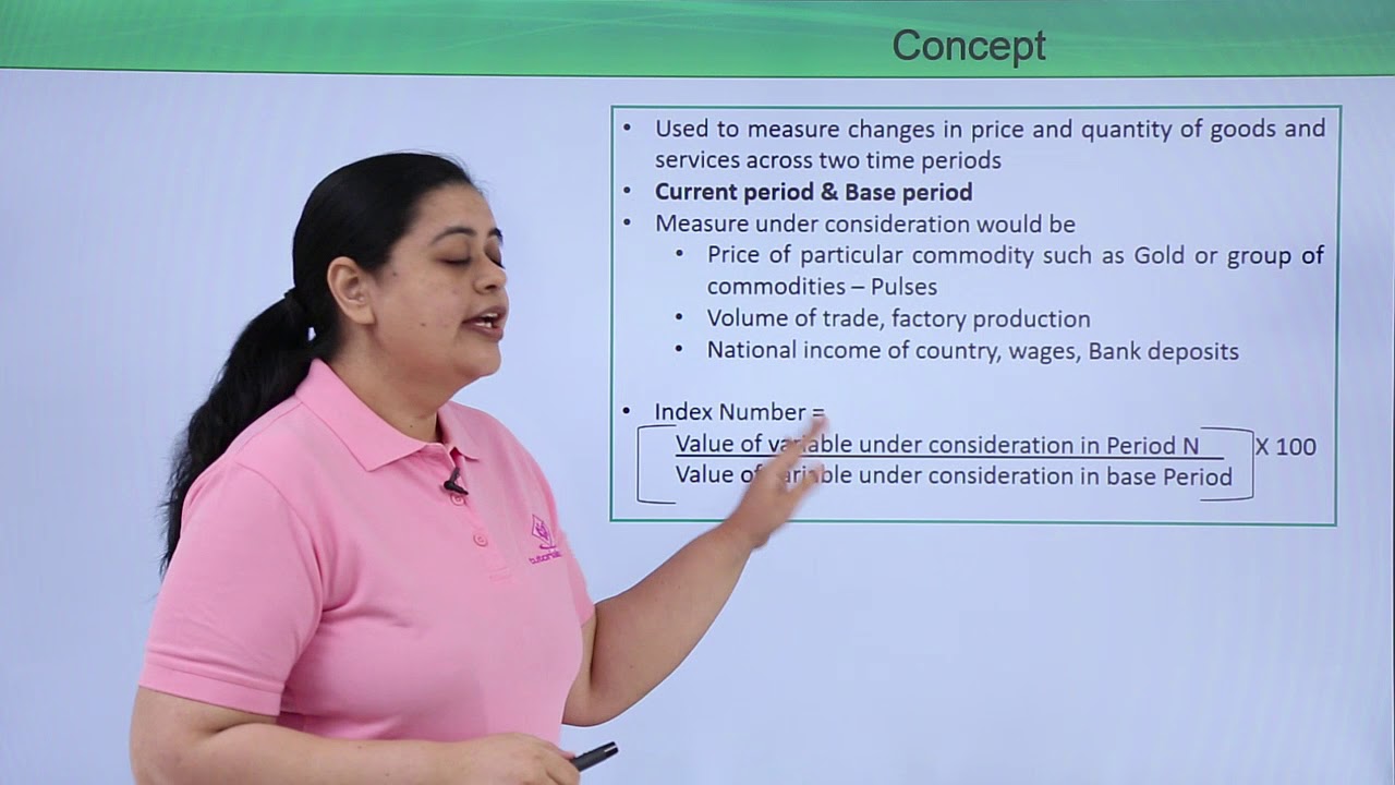 Class 11th – Index Numbers | Statistics for Economics | Tutorials Point