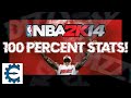 NBA2k14 - 100 percent stats and teammates using cheatengine and tunedata! (June 2023)
