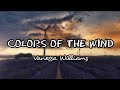 Vanessa Williams - Colors of the Wind (Lyric)