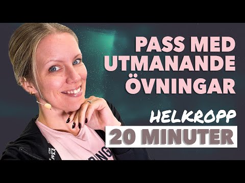 20 minuter träning med övningar du aldrig testat?