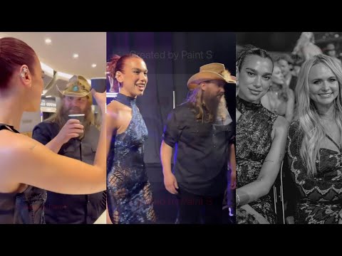 Dua Lipa Reacts To Surprise Chris Stapleton Duet At ACM Awards