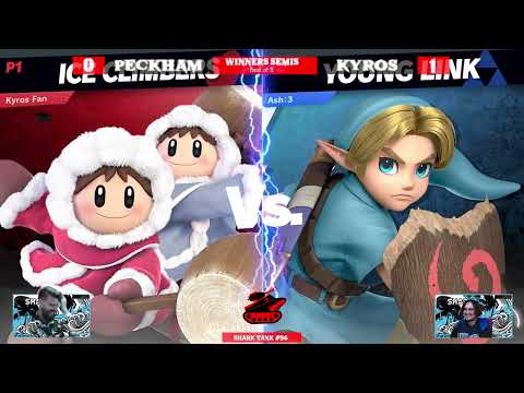 Shark Tank # 56  Winners Semi-Finals - Peckham (MinMin) Vs. Kyros (Young Link) - SSBU Tournament