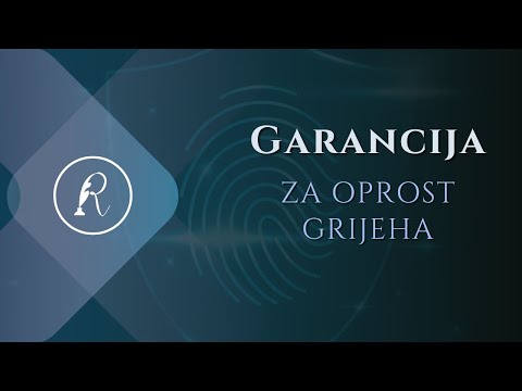GARANCIJA ZA OPROST GRIJEHA! -Jasmin Durić, prof.