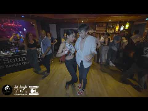 Michaël Warme & Nishika de Rosairo - social dancing @ Sal'Sounds 70's party