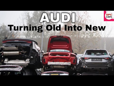Audi turning old into new with recycling