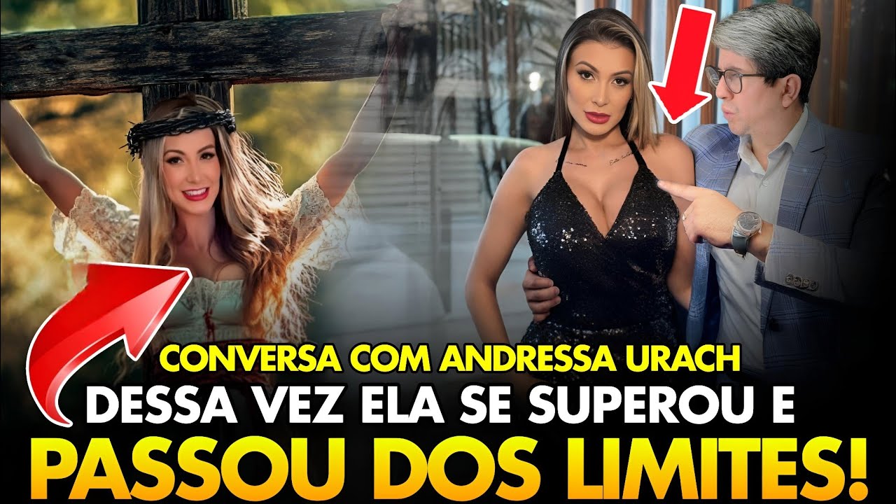 CONVERSA com a PASTORA ANDRESSA URACH! Meu DEUS dessa vez VOCÊ PASSOU dos LIMITES e se SUPEROU!
