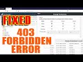 How to Fix The 403 Forbidden Error [Step by Step] ☑️