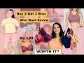 After Wash REVIEW Of Shyaway BUY 2 GET 3 Bras Shyaway Bras Night Suit Sports Bra More