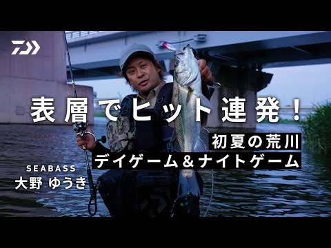 初夏の荒川シーバスゲーム 大野ゆうき | DAIWA