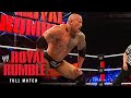 FULL MATCH CM Punk Vs The Rock WWE Title Match Royal Rumble 2013