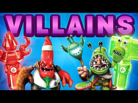The Best Villain of Each Element in Skylanders Trap Team