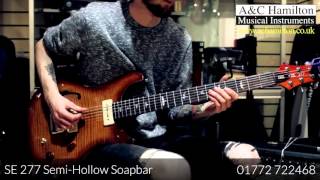 Video thumbnail for PRS SE 277 Semi-Hollow Soapbar/Baritone by A&C Hamilton Musical Instruments