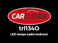 Zadní LED světlo - oranžová směrovka, 12 - 24 V, 15 LED, IP67, ECE R148 - Video Youtube