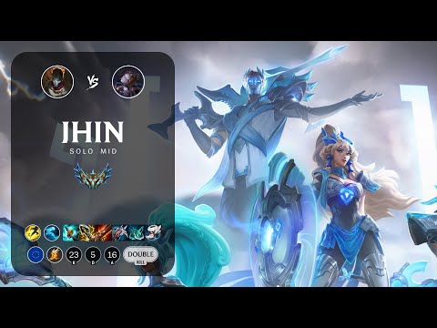 Jhin Mid vs Orianna - EUW Challenger Patch 13.10