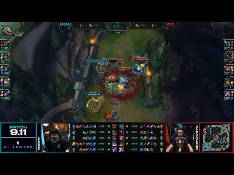 Rogue Profit 4vs1 and Vander clutch Taric ultimate | Rogue vs Team Vitality | LEC Summer Split 2019